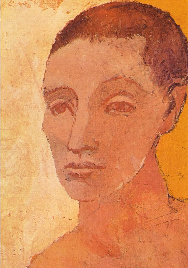 Picasso Head of young man 1906